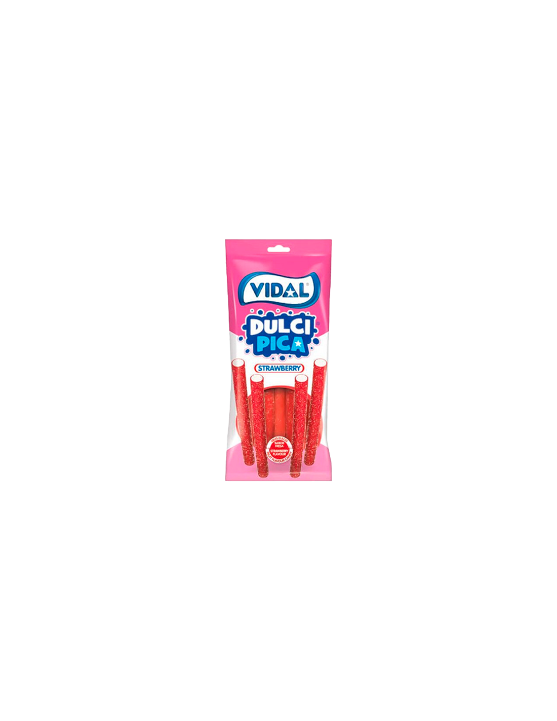 Dulcipica Fresa 90g Vidal - Distribución Mayorista