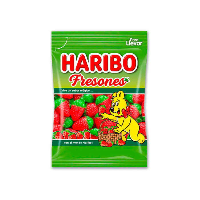 Strawberries 100g Haribo-Distribución Mayorista
