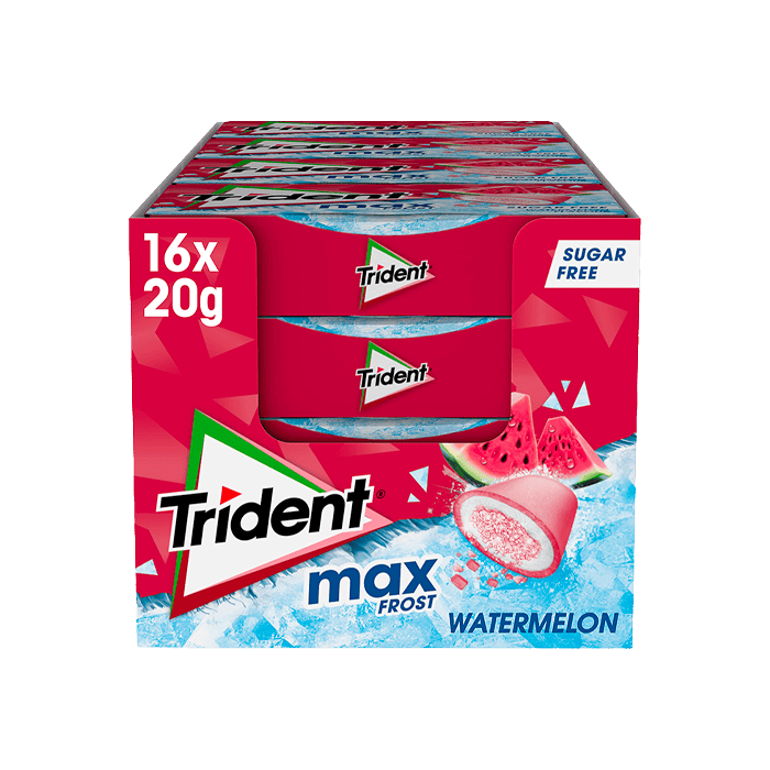 Trident Max Pastèque Dragée 20g - Distribución Mayorista