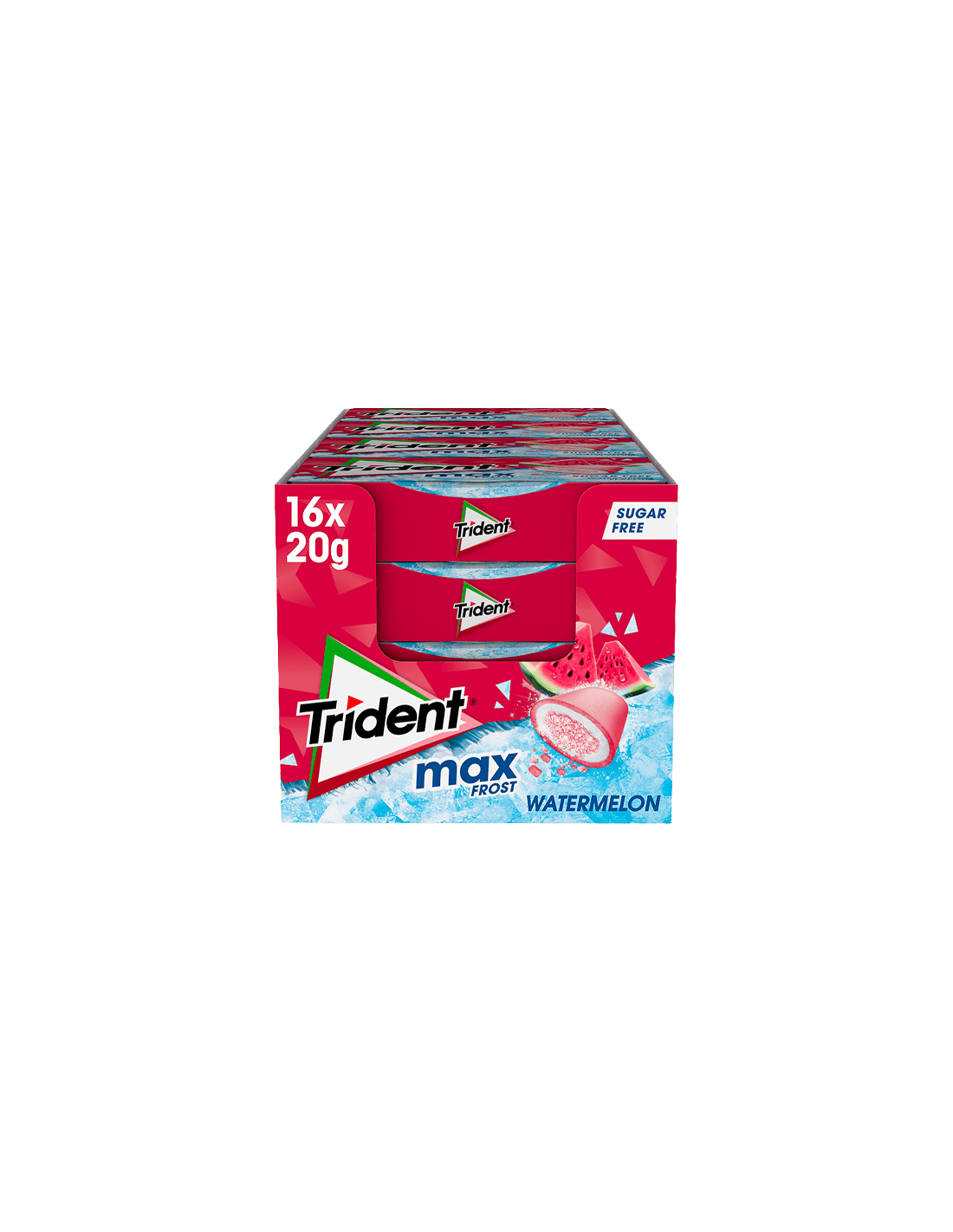 Trident Max Watermelon Dragee 20g - Distribución Mayorista