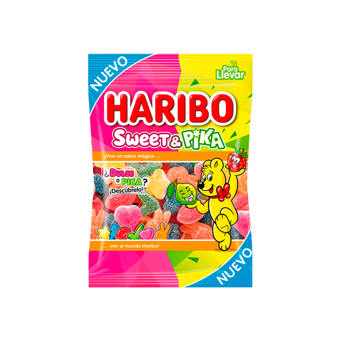 Haribo Sweet & Pika 100g-Distribución Mayorista