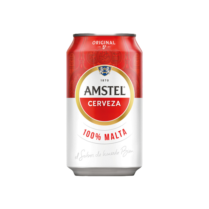 Cerveza Amstel 330ml-Distribución Mayorista