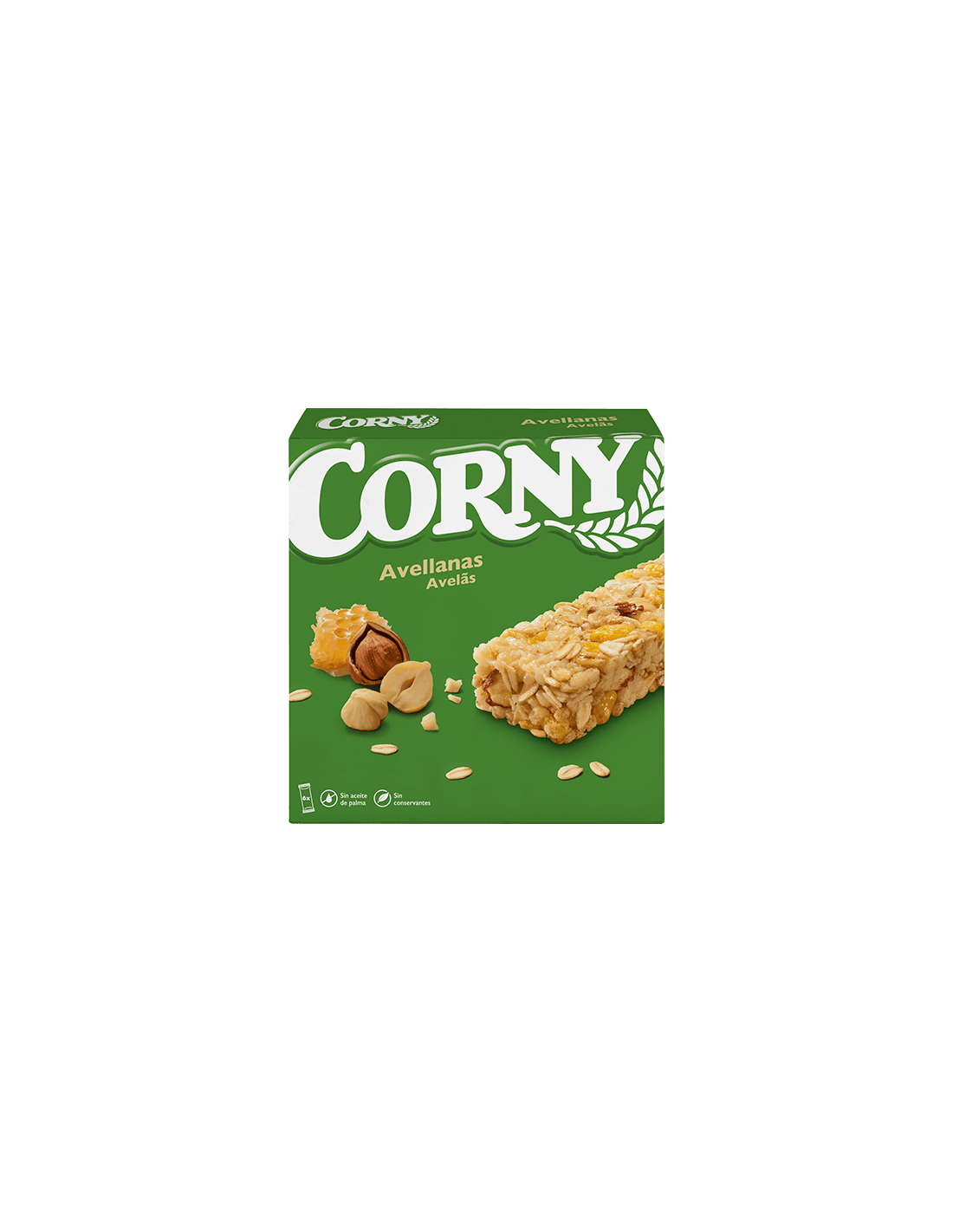 Barrita Corny Avellanas 25g-Distribución Mayorista