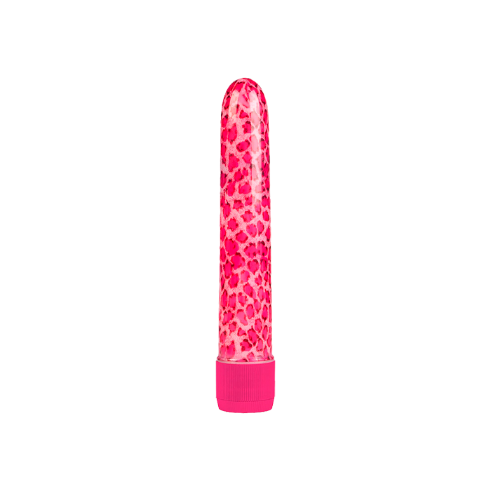 Vibrador Leopardo Rosa - Distribución Mayorista