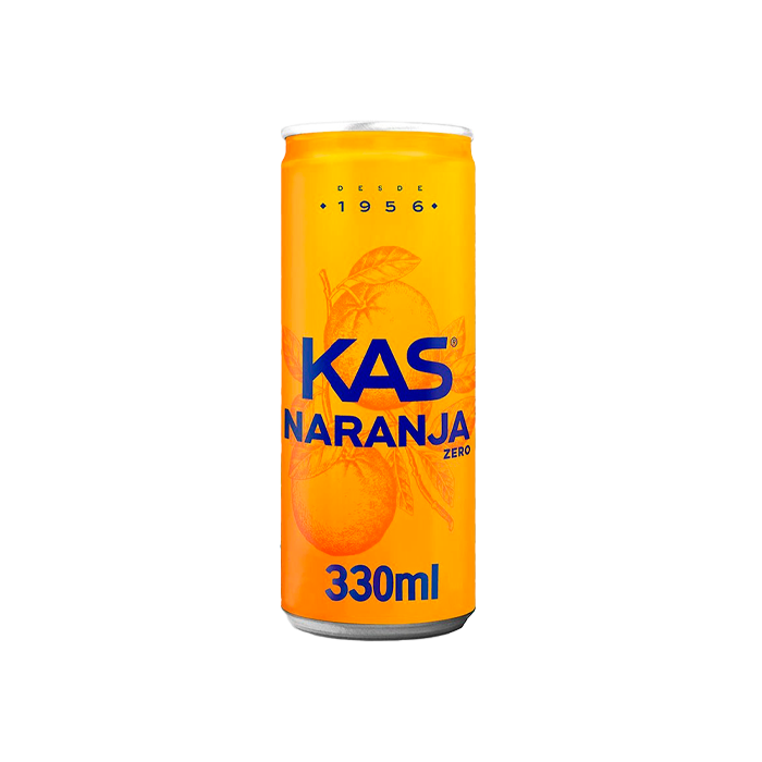 Kas Laranja 330ml - Distribución Mayorista