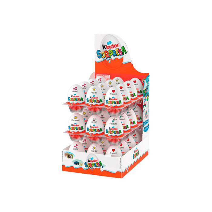 Huevo Kinder Surprise 20g - Distribución Mayorista