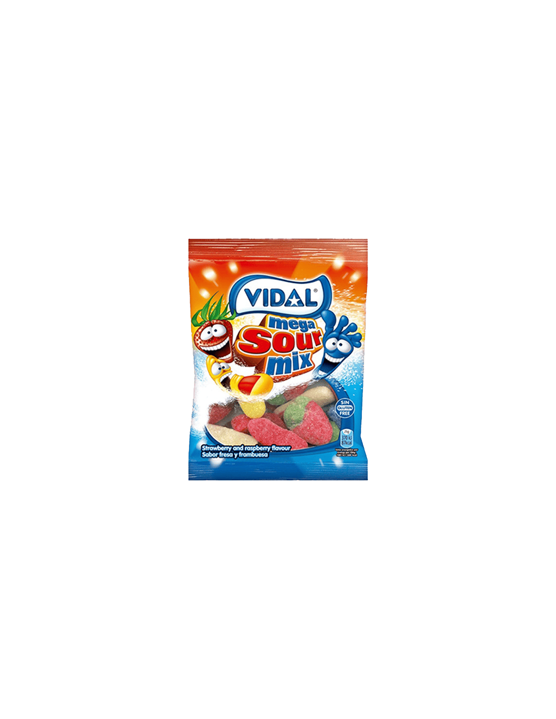 Mega Sour Mix 90g Vidal-Distribución Mayorista