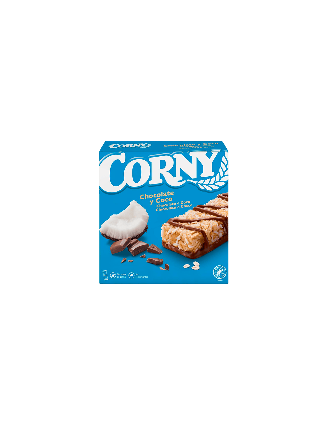 Barrita Corny Chocolate y Coco 25g-Distribución Mayorista