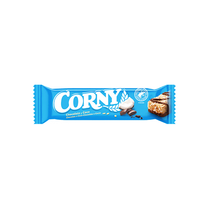 Barrita Corny Chocolate y Coco 25g-Distribución Mayorista