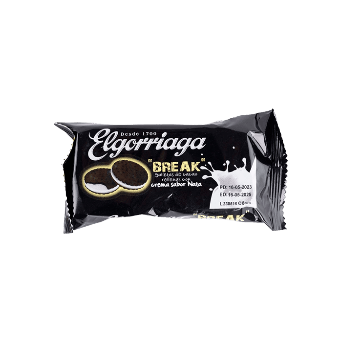 Galletas Break crema de nata 60g Elgorriaga-Distribución Mayorista