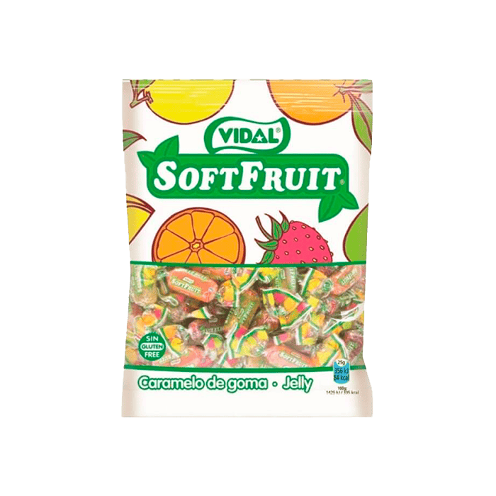 Soft Fruit Vidal 100g-Distribución Mayorista