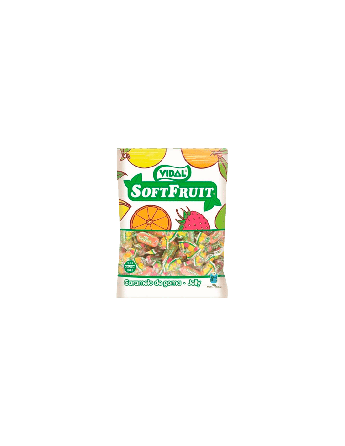 Soft Fruit Vidal 100g-Distribución Mayorista