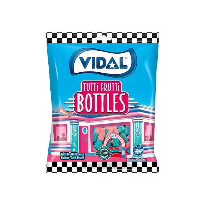 Tutti Frutti Bottles Vidal 100g-Distribución Mayorista