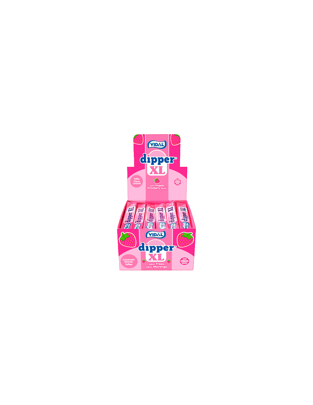 Dipper XL Fresa 10,5g Vidal-Distribución Mayorista