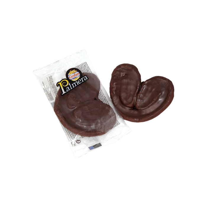 Palmera Gigante al Cacao 80g Codan - Distribución Mayorista