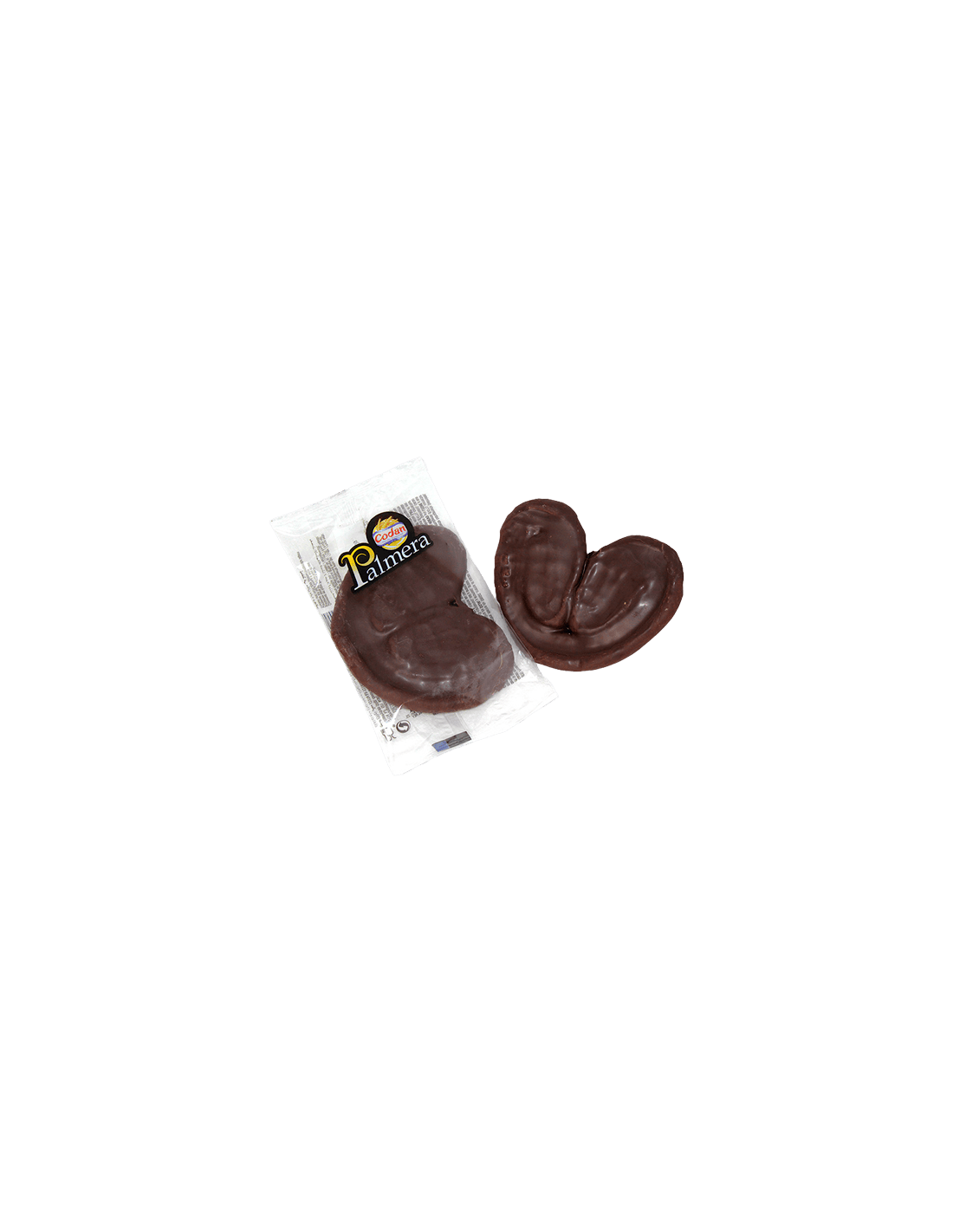 Palmera Gigante al Cacao 80g Codan - Distribución Mayorista