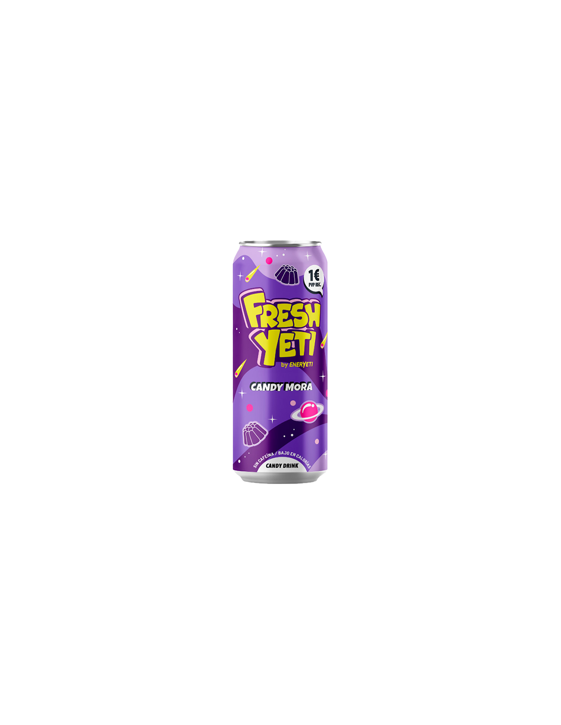 Fresh yeti Candy Mora marcado - Distribución Mayorista