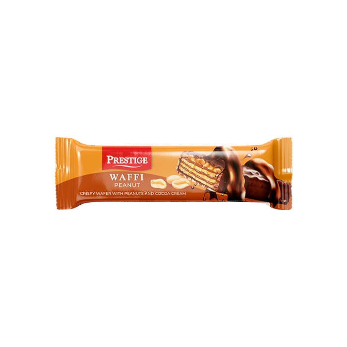 Waffi Wafer Peanuts 35g-Distribución Mayorista