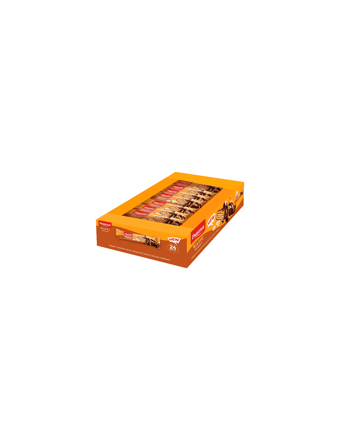 Waffi Wafer Peanuts 35g-Distribución Mayorista