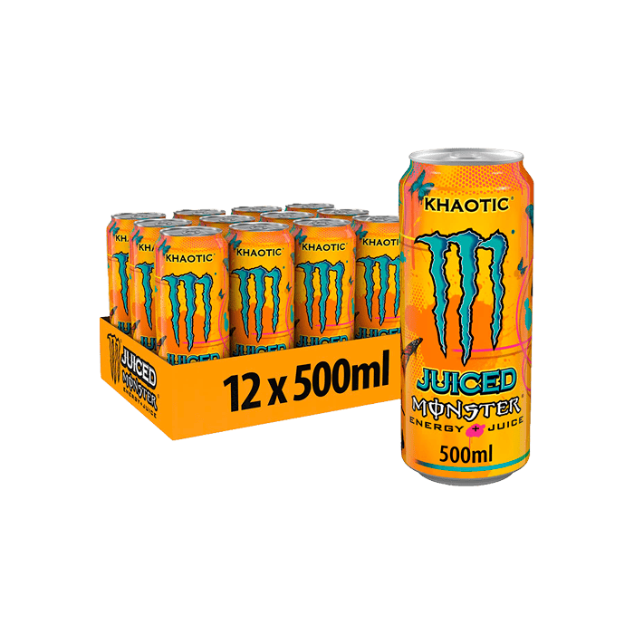 Monster Juice Khaotic 500ml-Distribución Mayorista