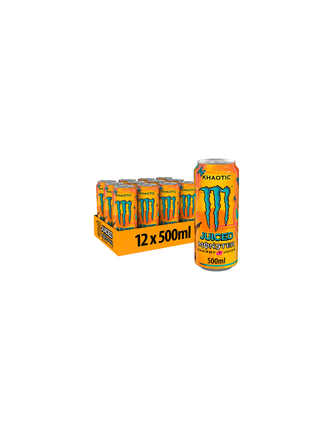 Monster Juice Khaotic 500ml-Distribución Mayorista