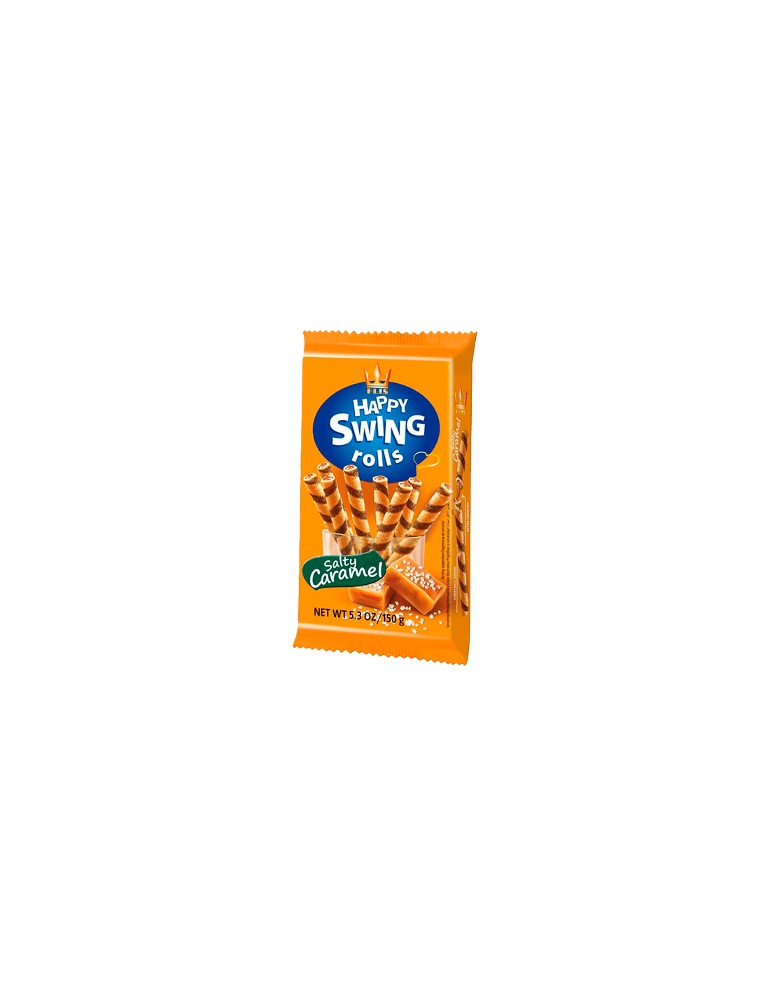 Tubitos Rellenos Caramelo 150G - Distribución Mayorista