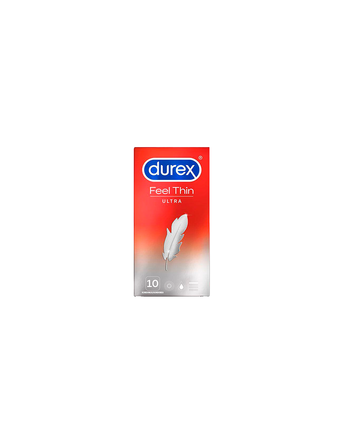 Durex Feel Thin Ultra 10 uds - Distribución Mayorista