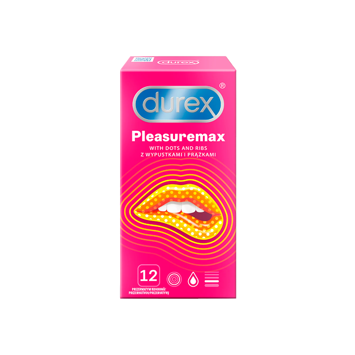 Durex Pleasuremax 12 Stk.- Distribución Mayorista