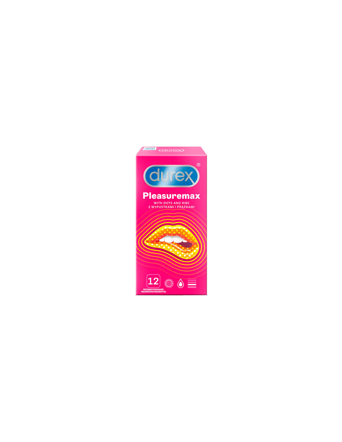 Durex Pleasuremax 12 Stk.- Distribución Mayorista