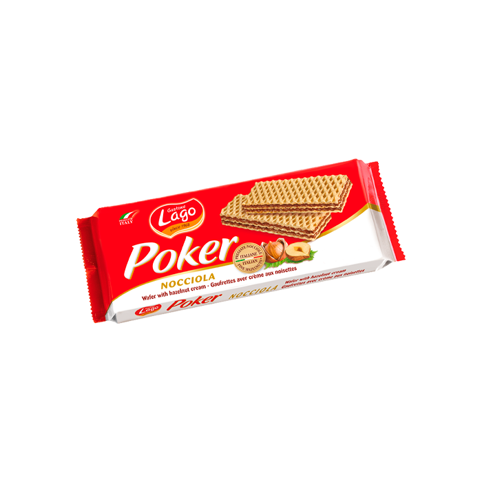 Poker Avellana 4x45g Gastone Lago - Distribución Mayorista