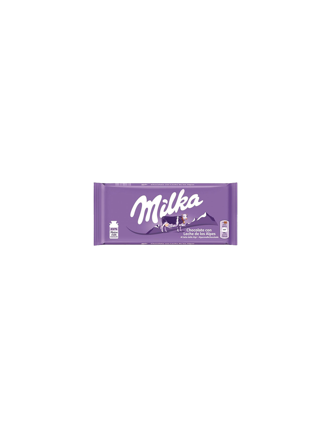 Milka Leche 100g - Distribución Mayorista