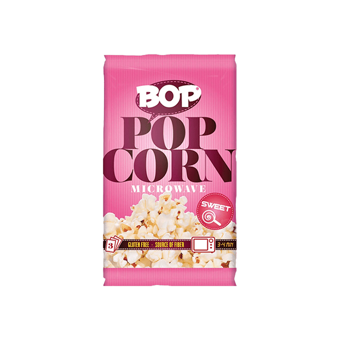 BOP Palomitas Dulces para Microondas 90g - Distribución Mayorista