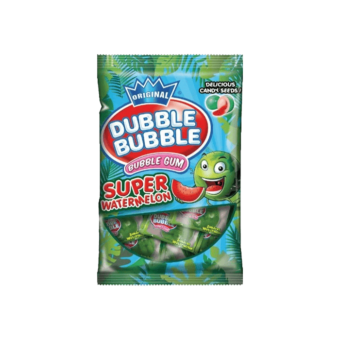 Dubble Bubble Super Watermelon 85g - Distribución Mayorista