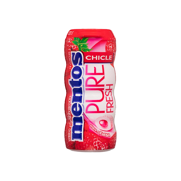 Mentos Gum Fresh Fresa - Distribución Mayorista