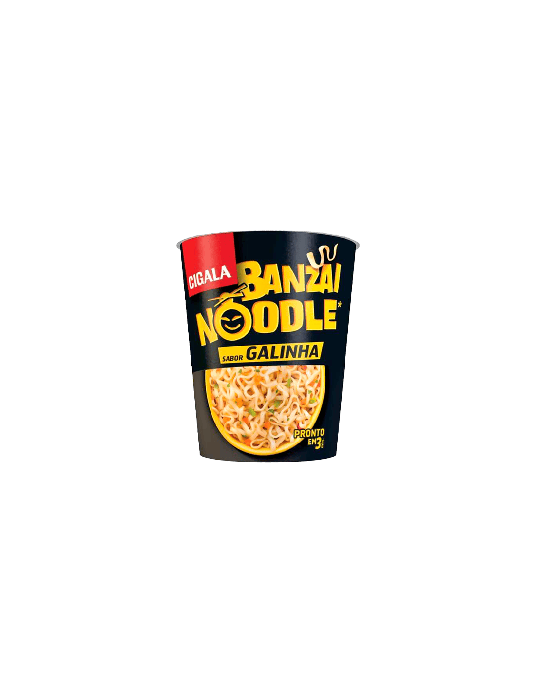 Fideos Orientales Pollo Banzai Noodle Cigala 67g  - Distribución Mayorista