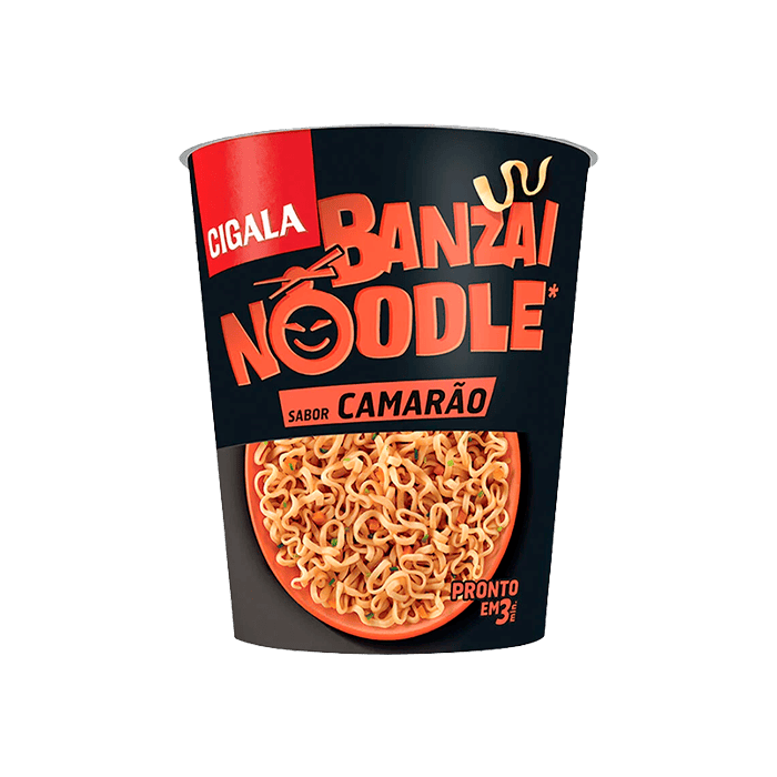 Fideos Orientales Camarones Banzai Noodle Cigala 67g