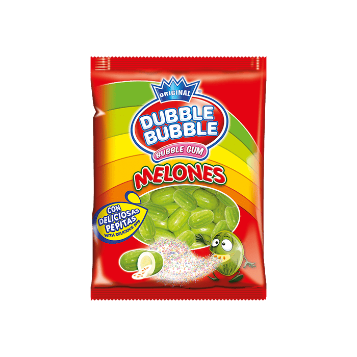 Dubble Bubble Melones 85g - Distribución Mayorista