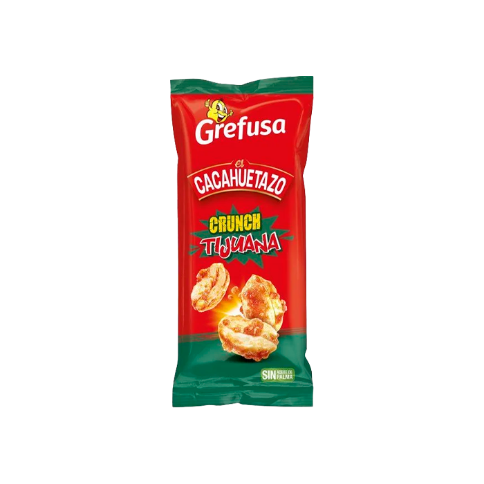 Cacahuetes Tijuana Crunch 50g - Distribución Mayorista