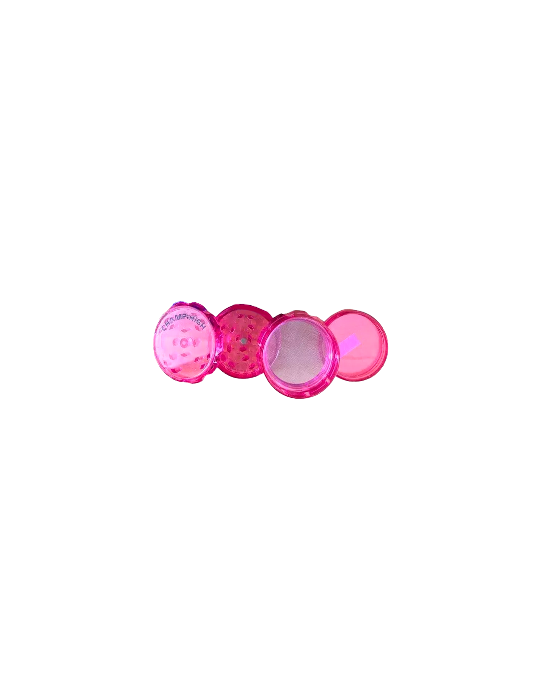 Grinder Acrílico 4 partes 6,3cm - Distribución Mayorista