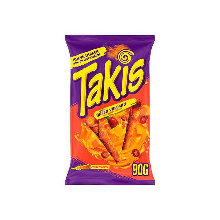 Takis Queso Volcano 90g - Distribución Mayorista