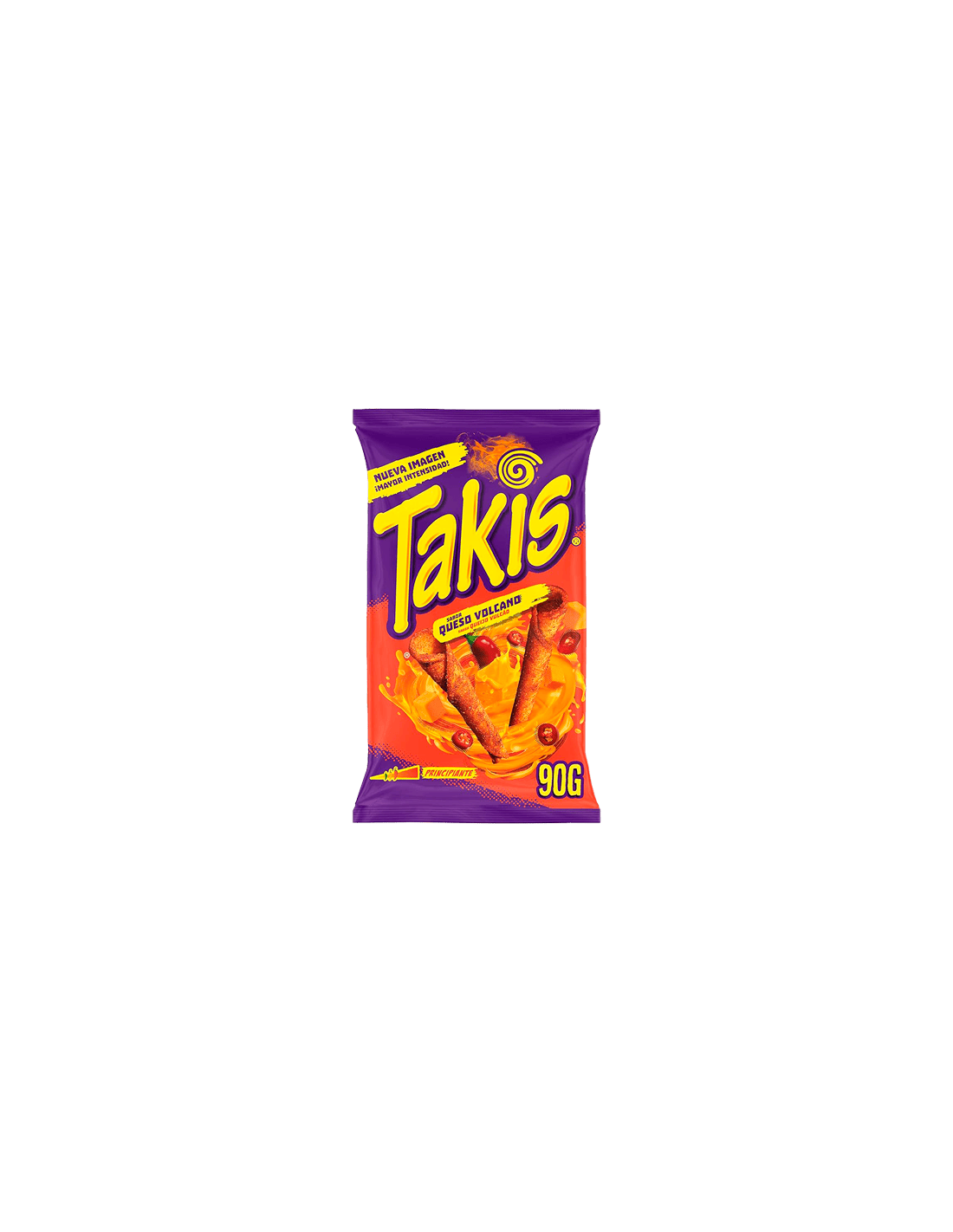 Takis Queso Volcano 90g - Distribución Mayorista