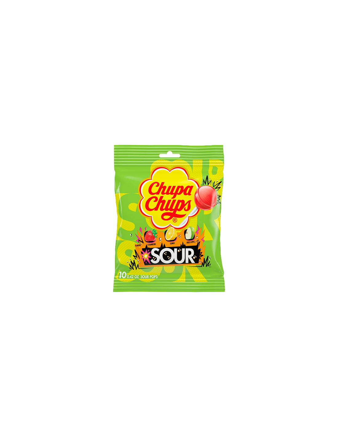 Chupa Chups Sour 120g - Distribución Mayorista
