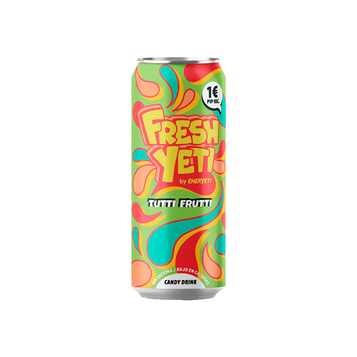 Freshyeti Tutti Frutti Marcado 1€ - Distribución Mayorista