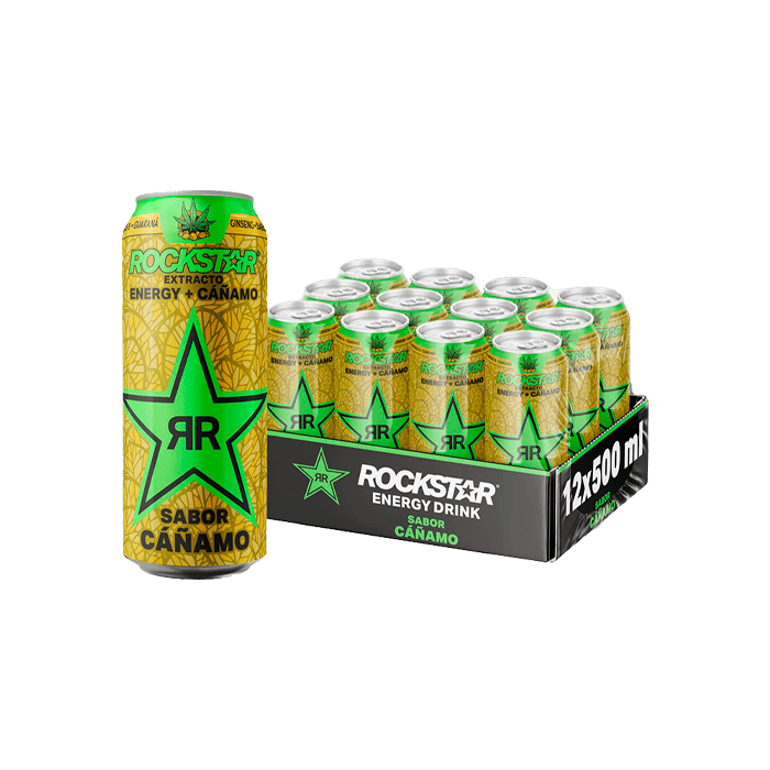 Rockstar Cáñamo 500ml - Distribución Mayorista