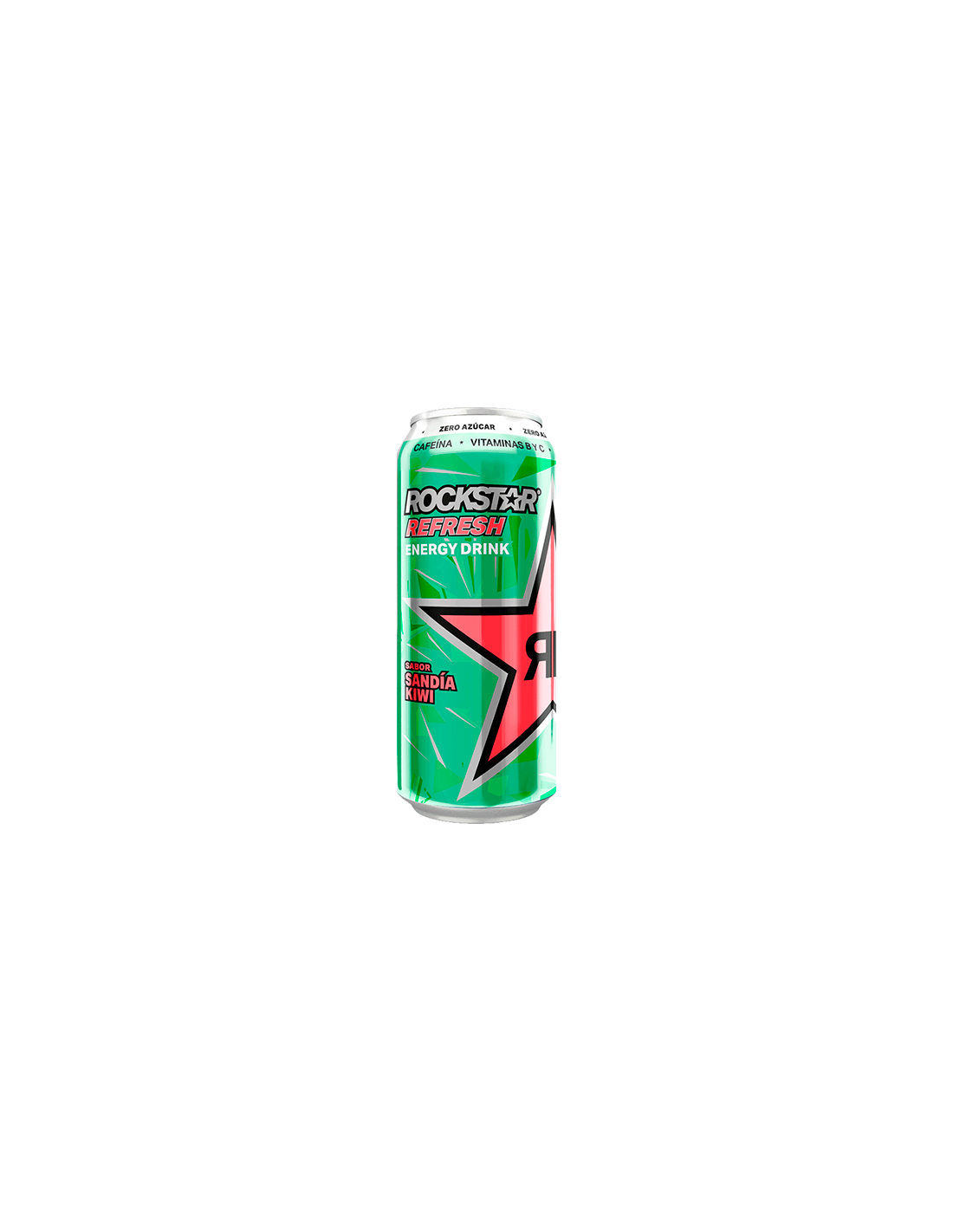 RockStar Refresh Sandía - Kiwi 500ml - Distribución Mayorista