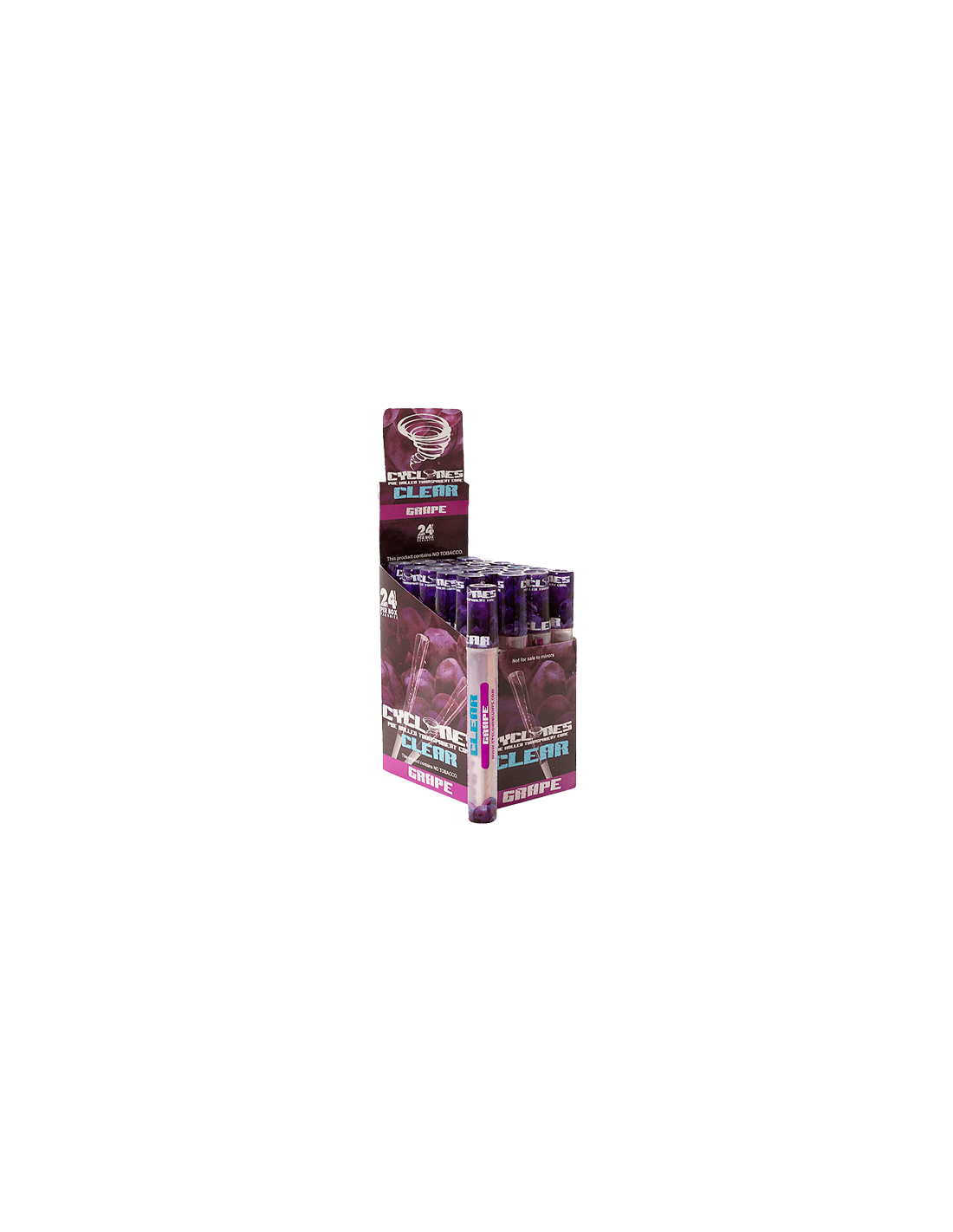 Cyclones Clear Grape - Distribución Mayorista