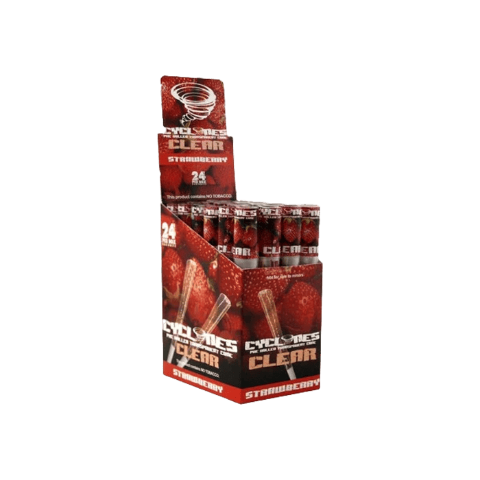 Cyclones Clear Strawberry - Distribución Mayorista