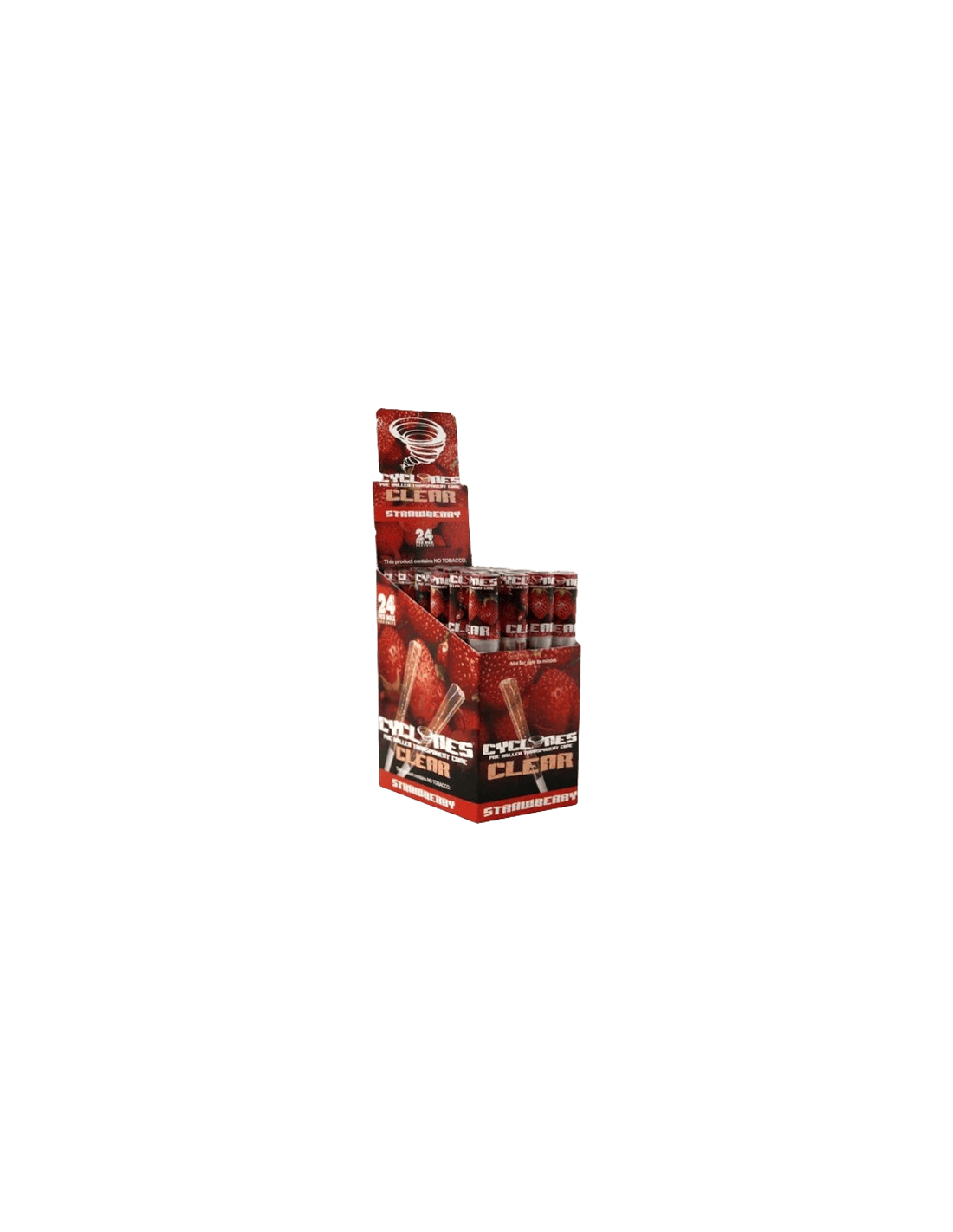 Cyclones Clear Strawberry - Distribución Mayorista