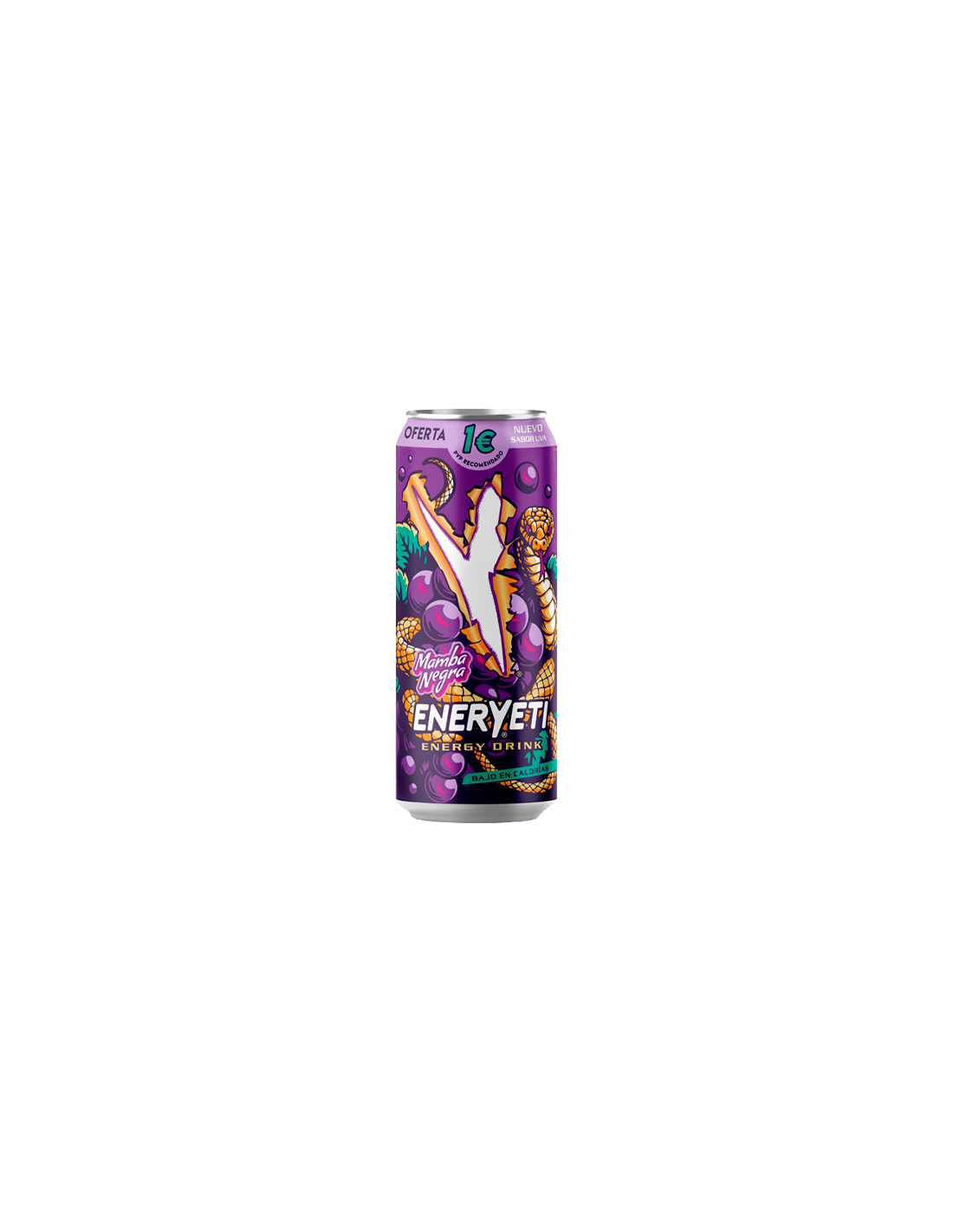 Eneryeti Mamba Negra 500ml Marcado - Distribución Mayorista