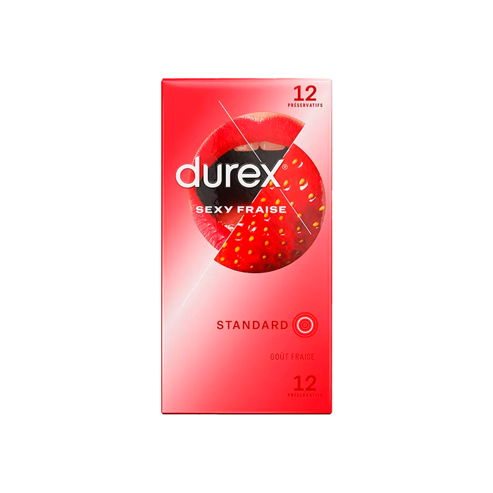 Durex Strawberry 12 uds - Distribución Mayorista